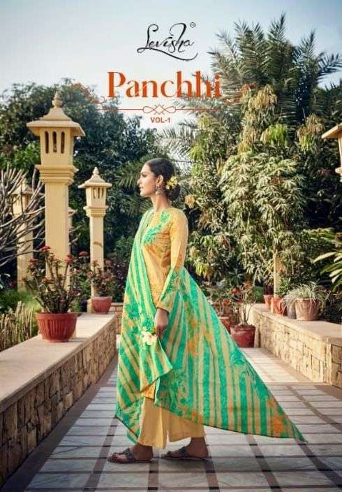 Lavisha Panchhi Cotton With Digital Print Suit Collection