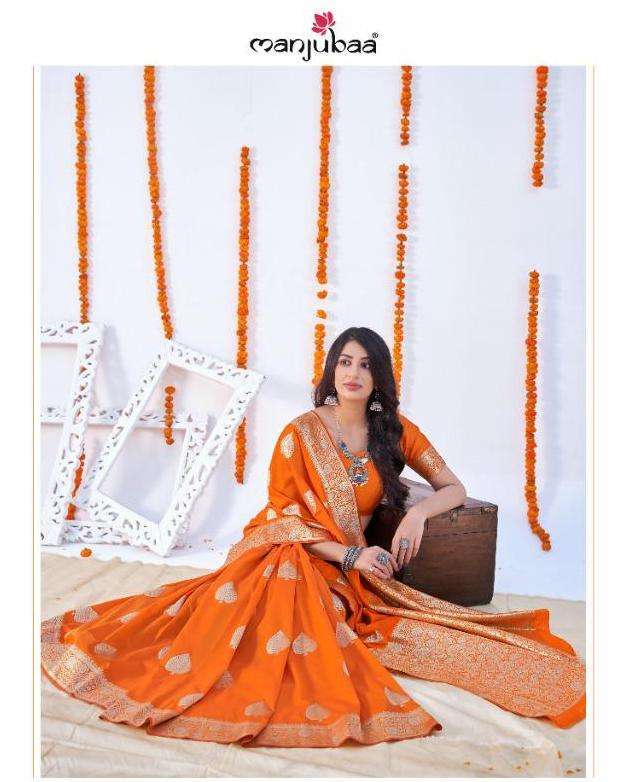 Manjuba Maaisha VOl 3  Banarasi Silk Saree Collection