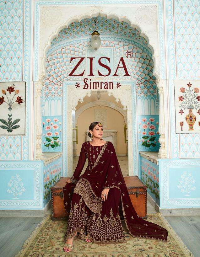 Meera Trendz Zisa Simran Georgette With Embroidery Work Suit...
