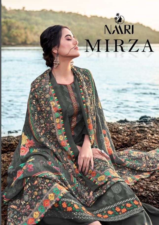 Naari Fashion Mirza Muslin Silk With Fancy Suit Collection