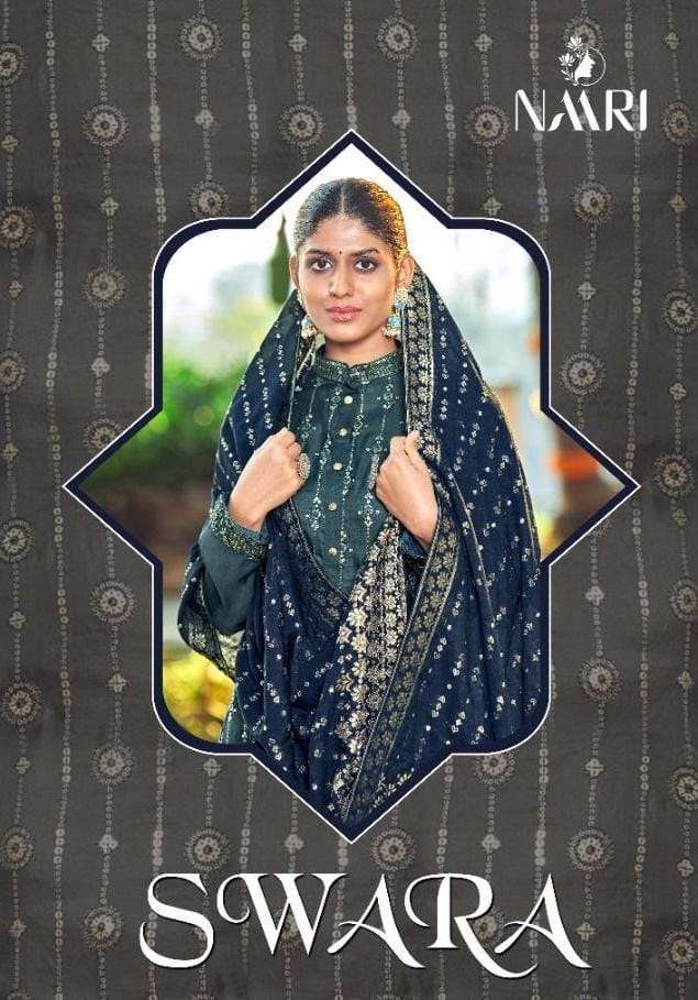 Naari Present Swara Silk With Fancy Suit Collection