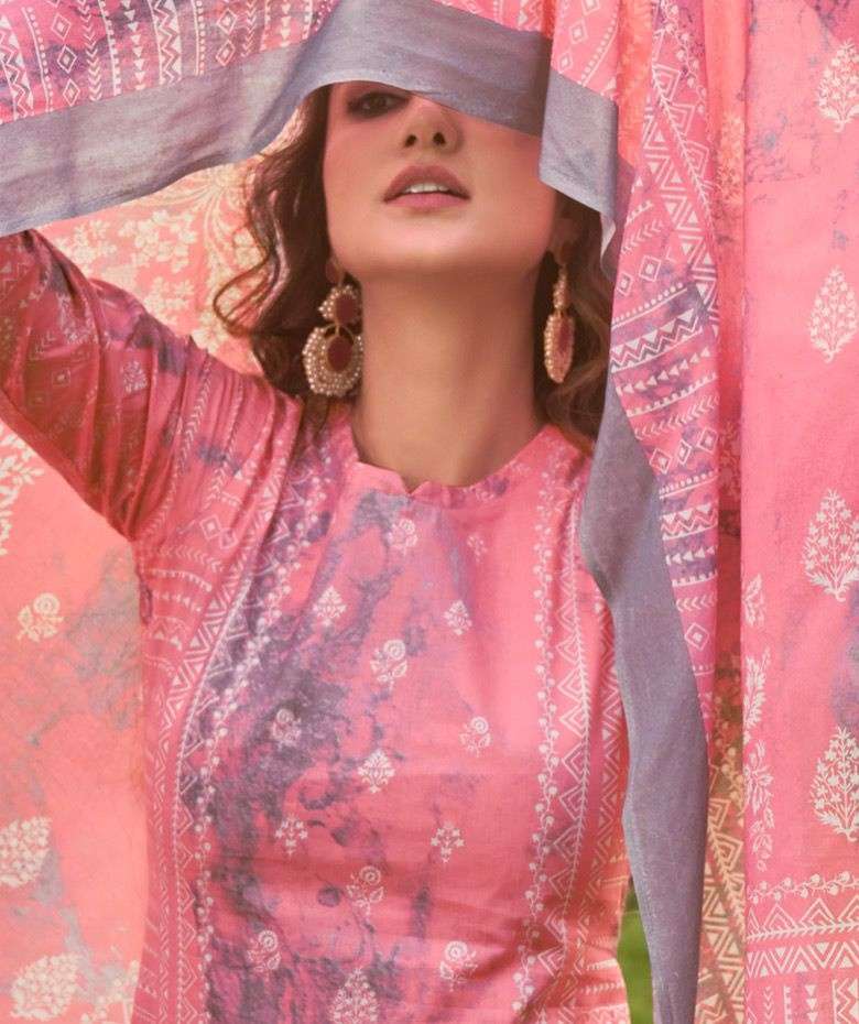 Prm Trendz Mishri SI Yaadein Cotton With Printed Suit Collec...