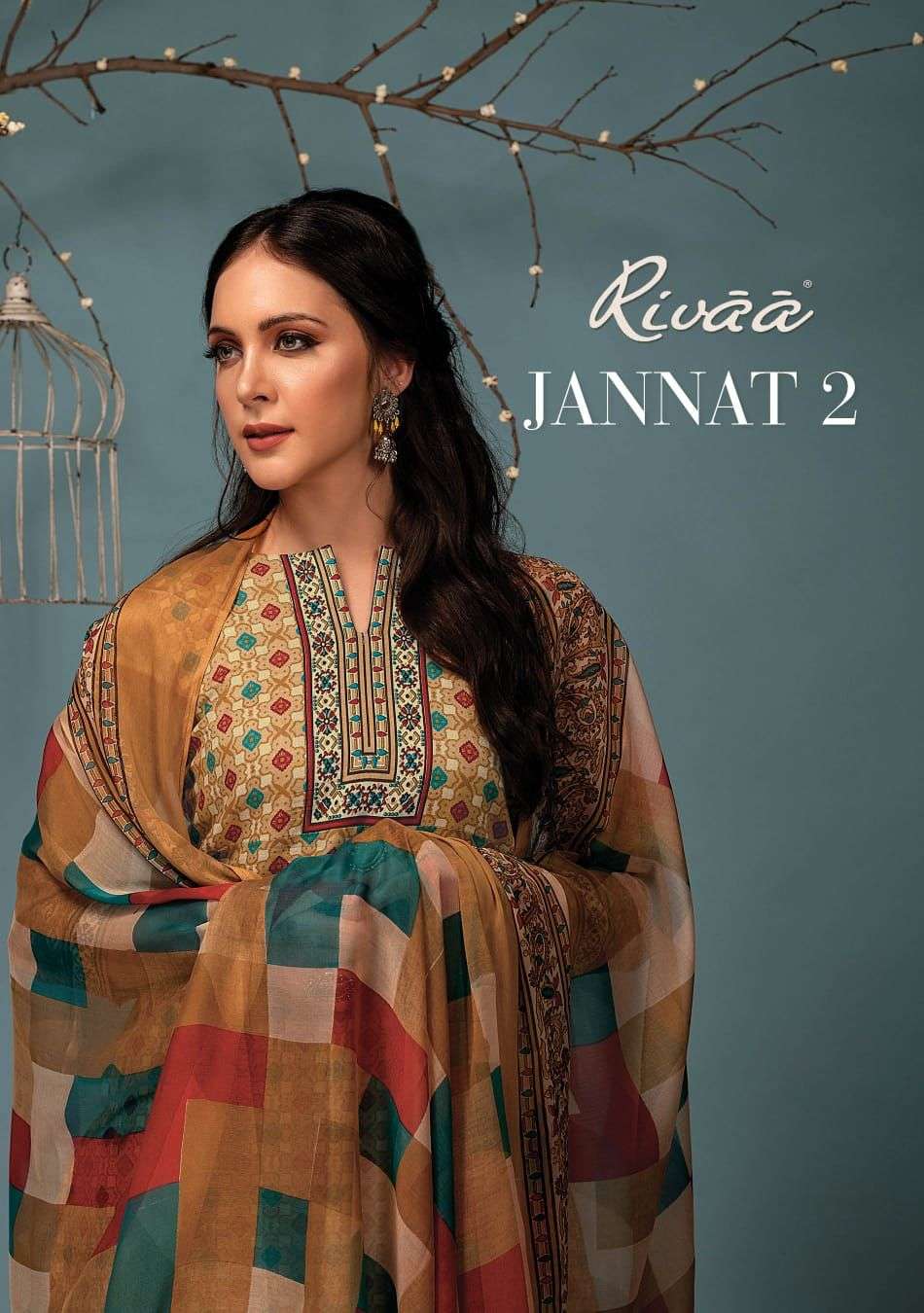Rivaa Jannat Vol 2  Cotton With Printed Salwar Kameez Collec...