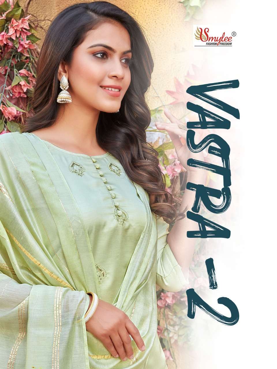 Rung Vastra Vol 2 SIlk With Fancy Work Readymade Suit Collec...