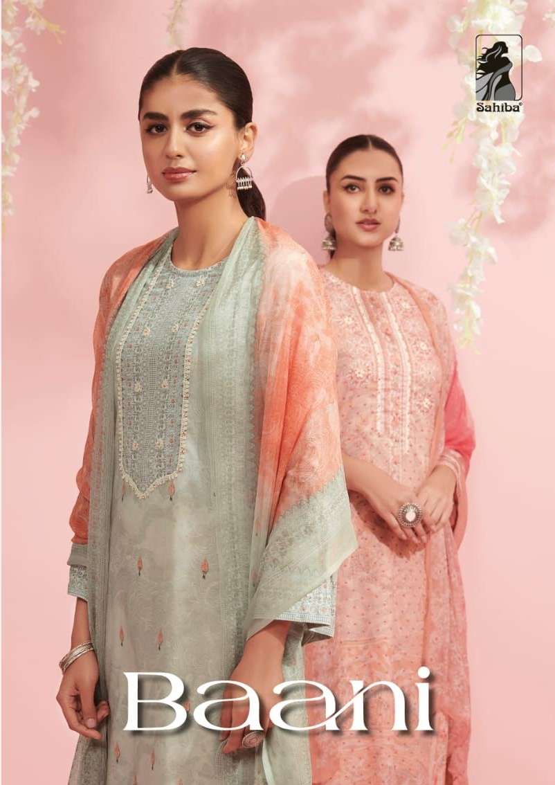 Sahiba Baani Cotton With Printed Summer Wear Suit Collection