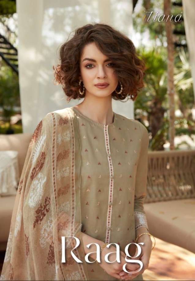 Sahiba Raag Cotton With Printed Suit Collection