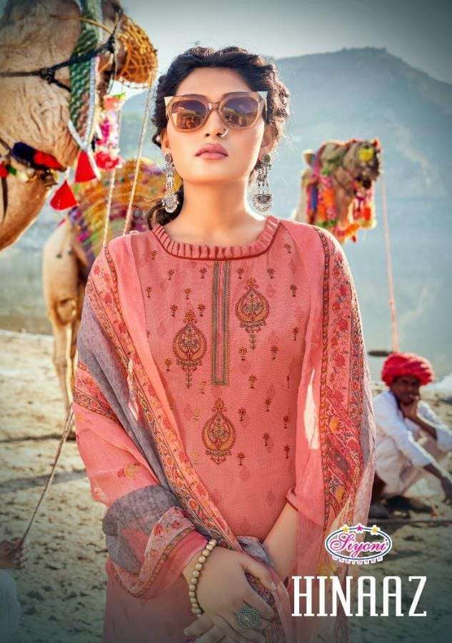 Siyoona Hinaz Cotton With Digital Print Salwar Kameez Collec...