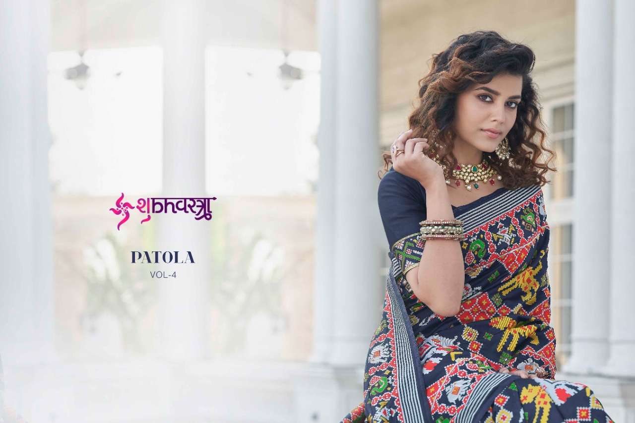 Subhvastra Patola Vol 4 Silk With Traditional Patola Design ...