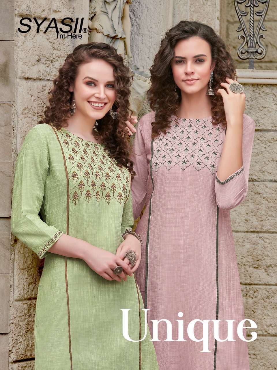 Syasii Unique Fancy Fabric With Regular Wear Kurti Collectio...