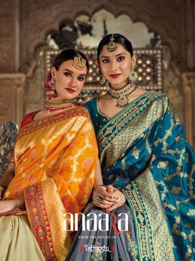 Tathastu Anaara 5201 - 5210 Series Silk With Designer Weddin...