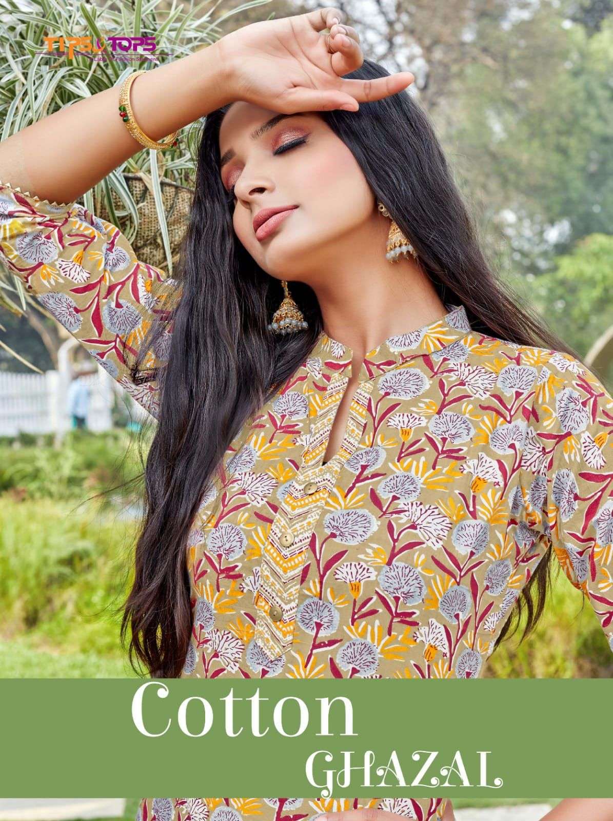 Tip Top Cotton Ghazal Cotton With DIgital Print Kurti collec...