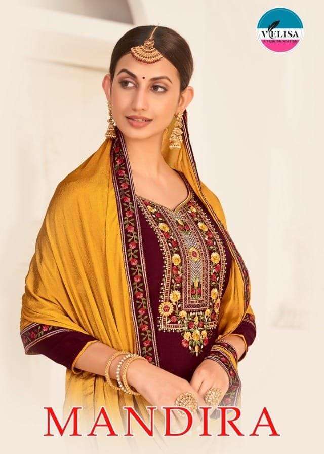 Velisa Mandira Silk With Designer Salwar Kameez Collection