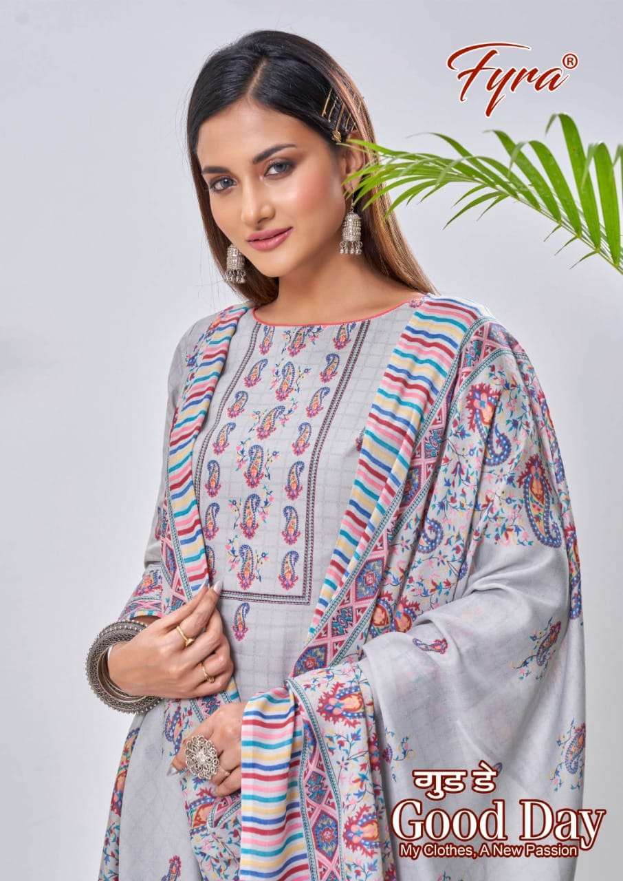 Alok Suits Fyra Good Day Soft Cotton With Digital Print Salw...