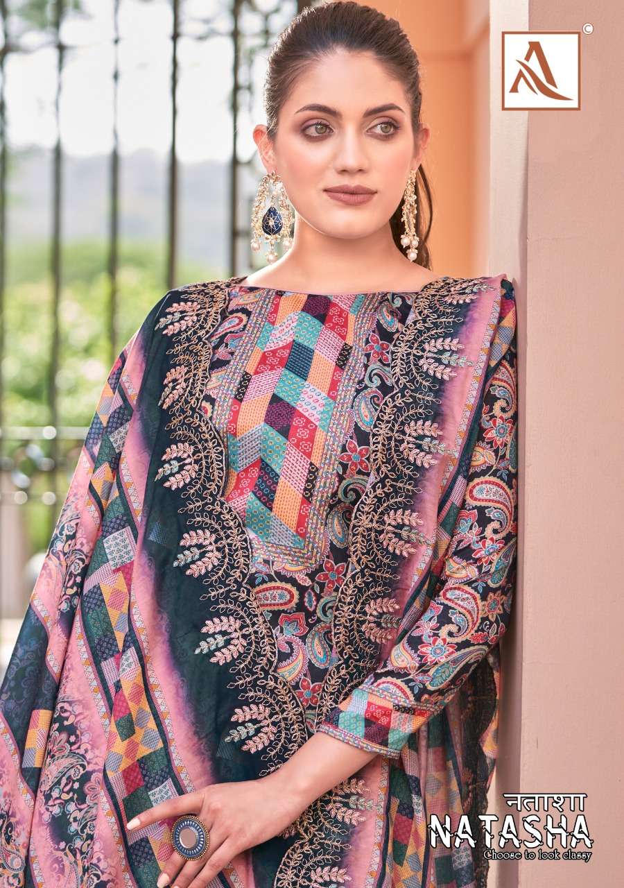 Alok Suits Natasha Jam Cotton With Digital Print Salwar Kame...