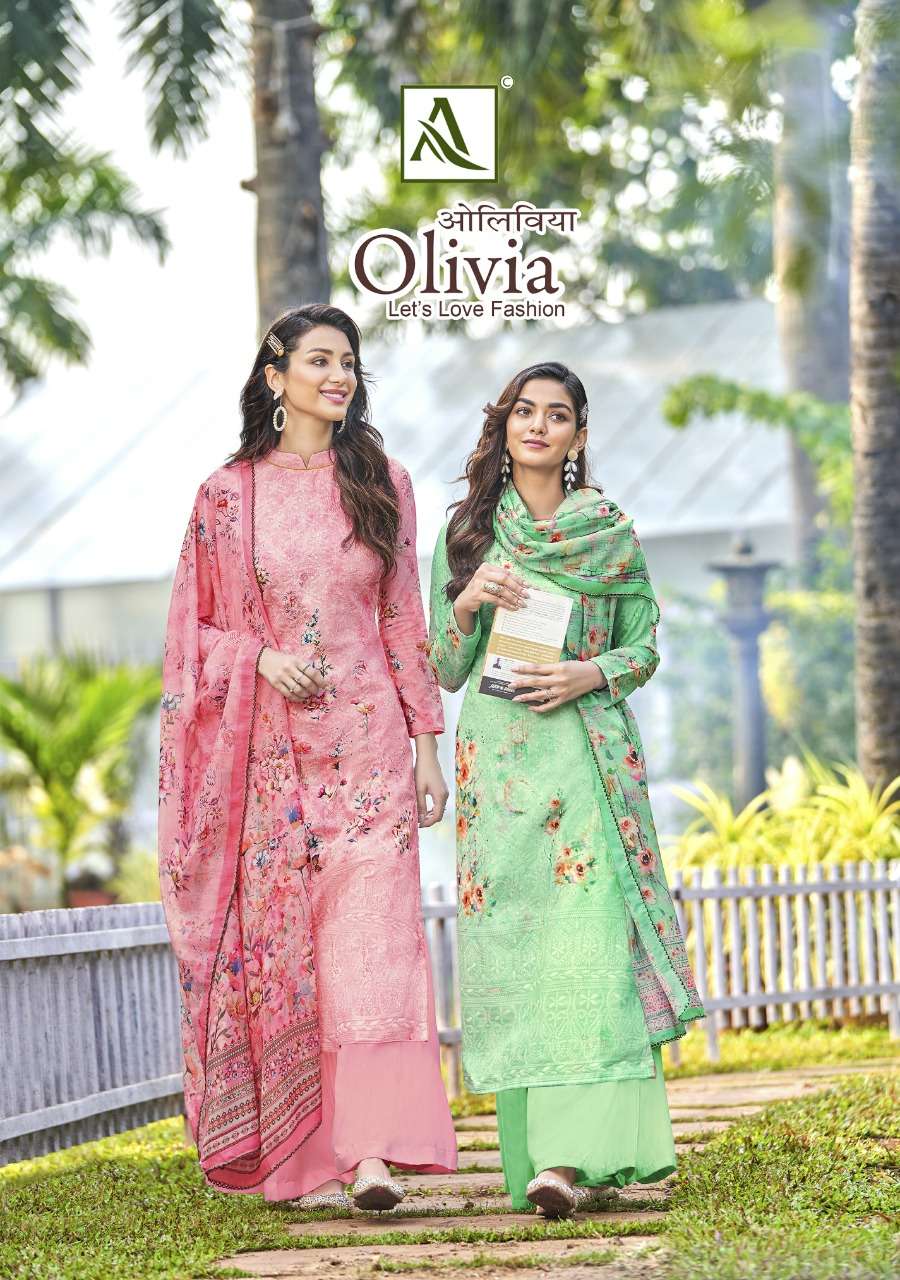 Alok suits Olivia Maslin With Digital Print Salwar Kameez co...