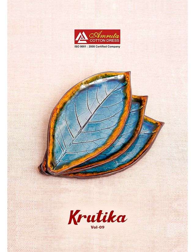 Amruta Krutika VOl 9 Cotton With Digital Print Suit Collecti...