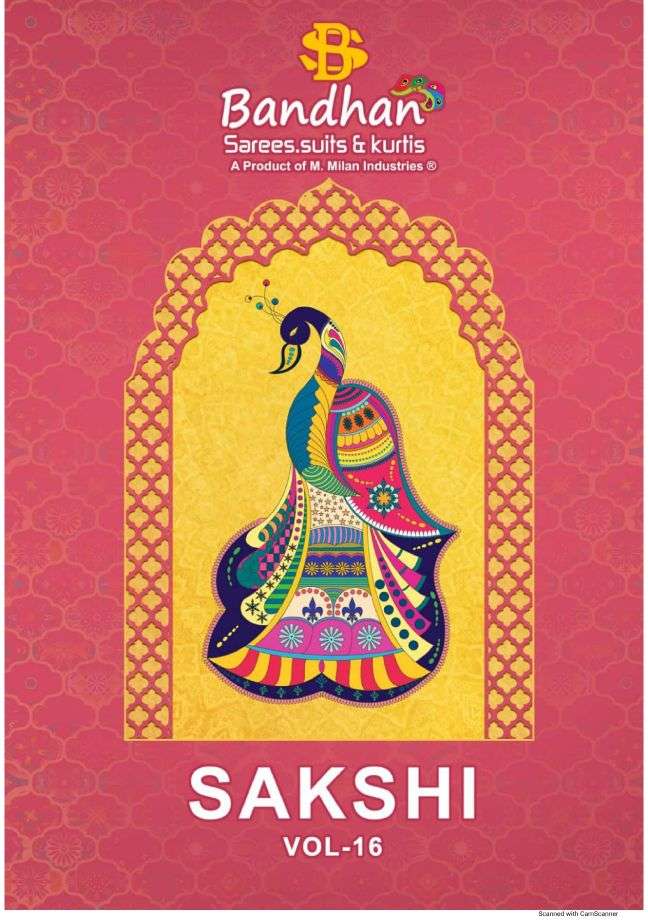 Bandhan Sakshi Vol 16 Cotton with printed regular wear suit ...