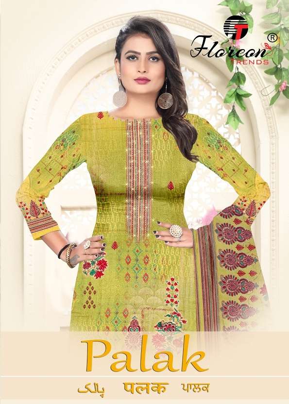 Floreon Trends Palak cotton with digital Print salwar kameez...