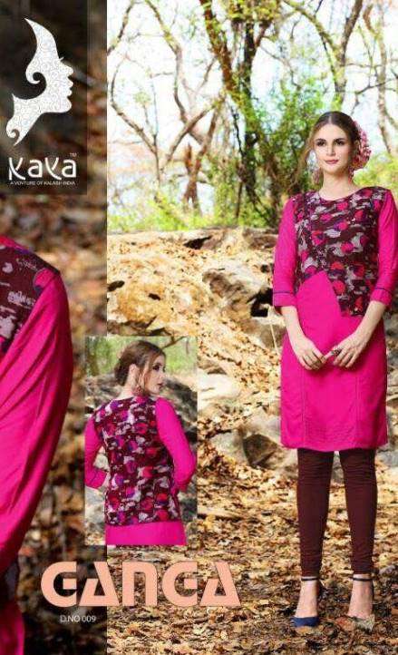 GANGA KURTI BY KAYA AWESOME COTTON KURTIS AT WHOLESALE RATES