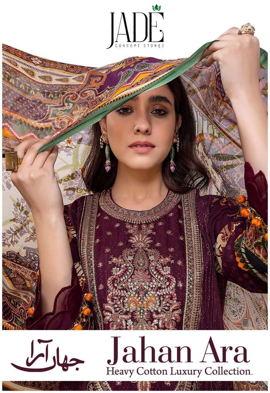 Jade Concept store Jahan Ara Luxury Cotton With Fancy Pakist...