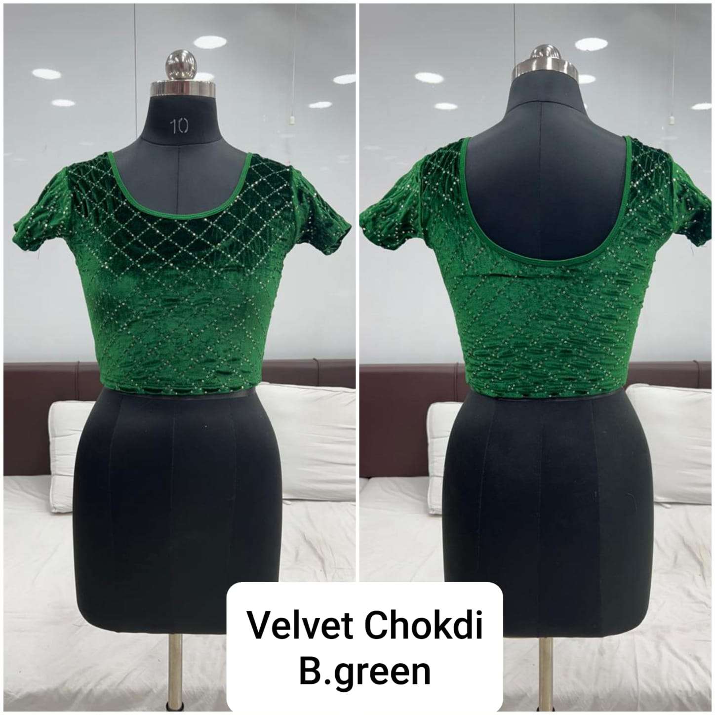 LEHERIA SEQUENCE STRETCHABLE BLOUSE LATEST READYMADE BLOUSE ...