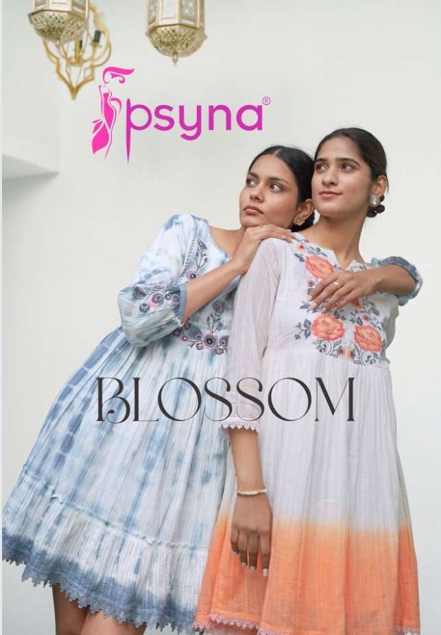 Psyna Blossom Cotton With Fancy Tunic Collection