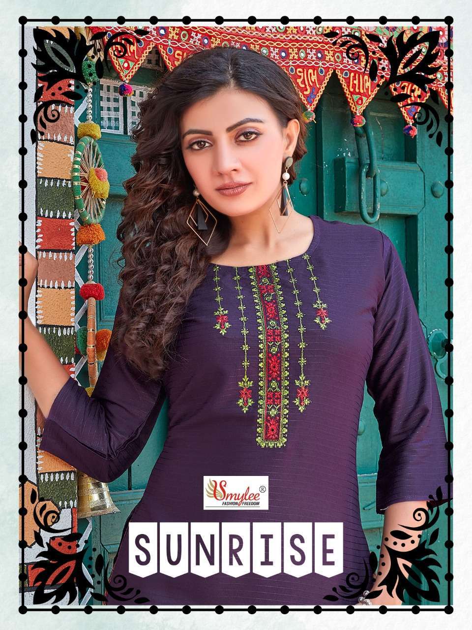 Rung Sunrise Fancy Kurti Collection At Wholesale RAte