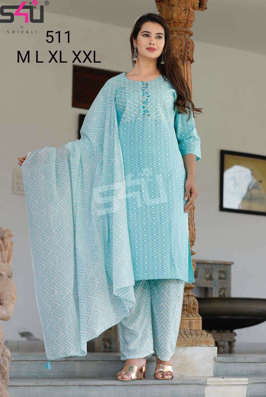 S4u 511 Sky blue Readymade suit collection