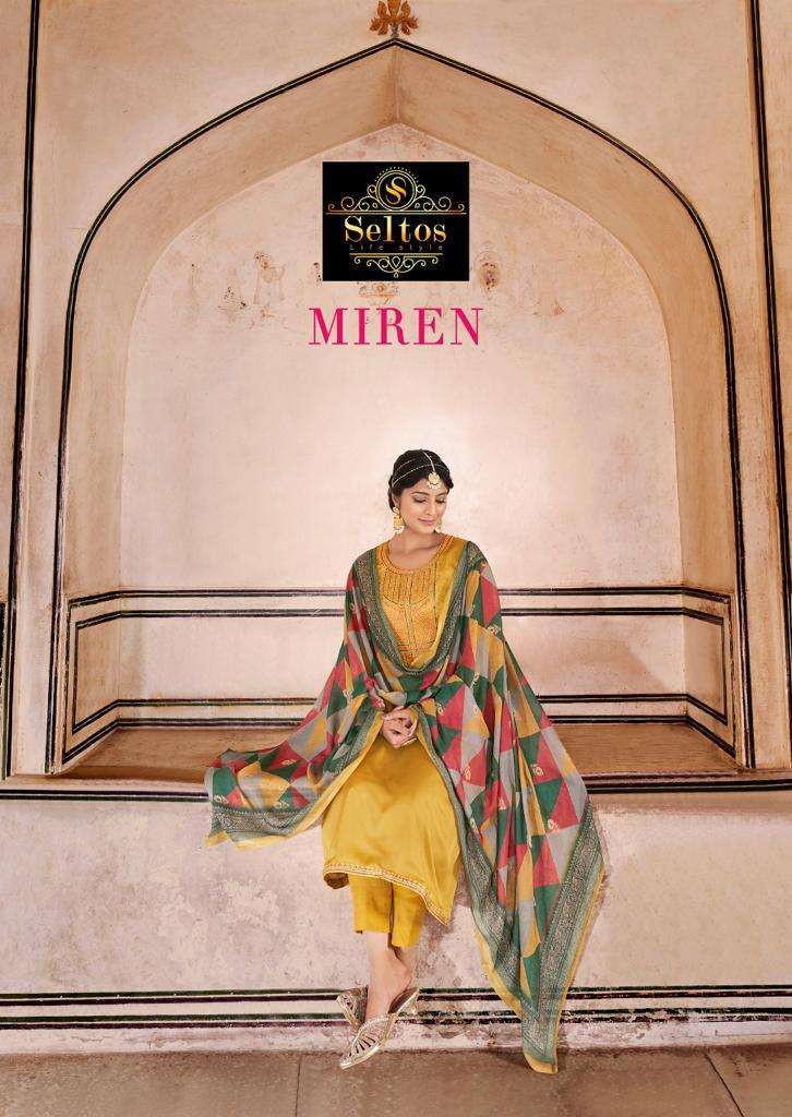Seltos Lifestyle Miren Silk With Fancy Salwar Kameez collect...