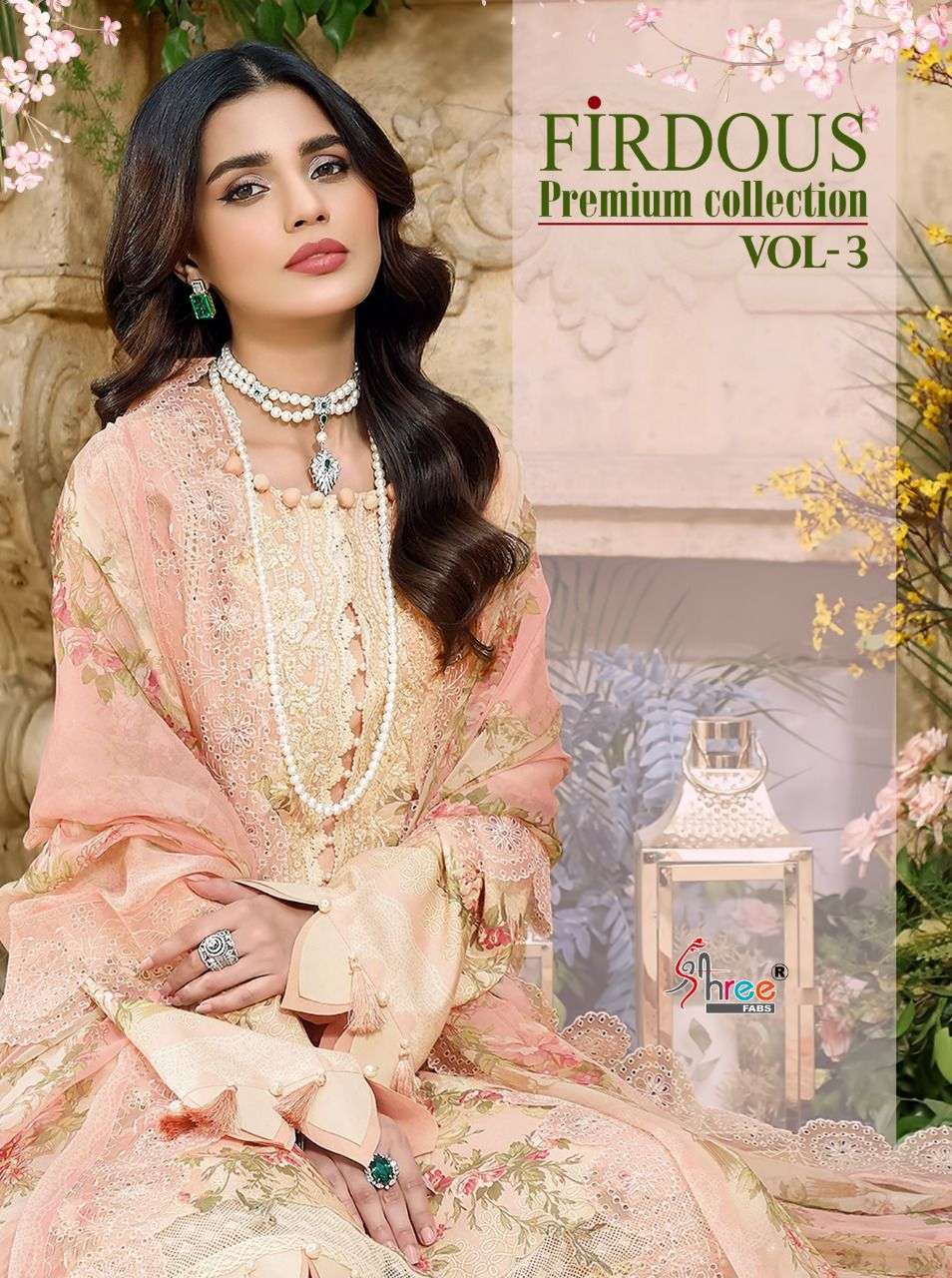SHREE FABS FIRDOUS PREMIUM COLLECTION VOL 3 Cotton with fanc...