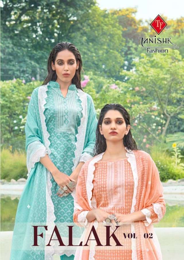 Tanishk Fashion Falak Vol 2 Cotton With Fancy Salwar Kameez ...