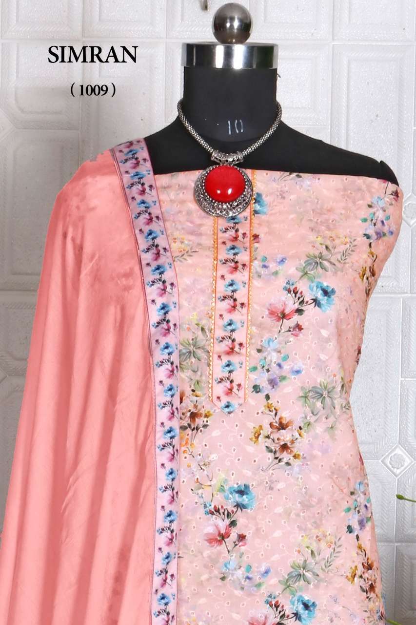 Bipson Fashion Simran 1009 Cotton with digital print Dress m...