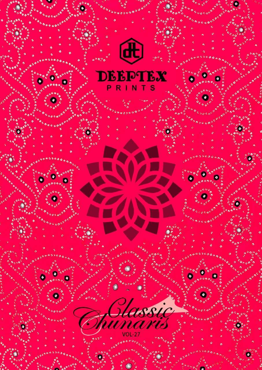 Deeptex Classic Chunaris Vol 27 Cotton With Printed Salwar K...