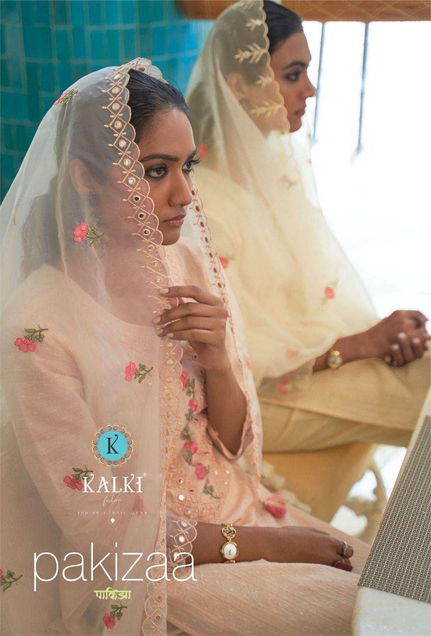 Kalki Fashion Pakizaa Cotton with fancy Hand work Readymade ...