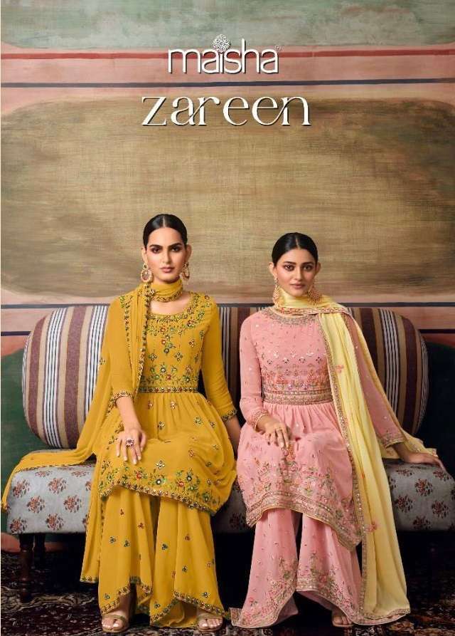 Maisha Zareen Georgette With Embroidery Work Designer Salwar...