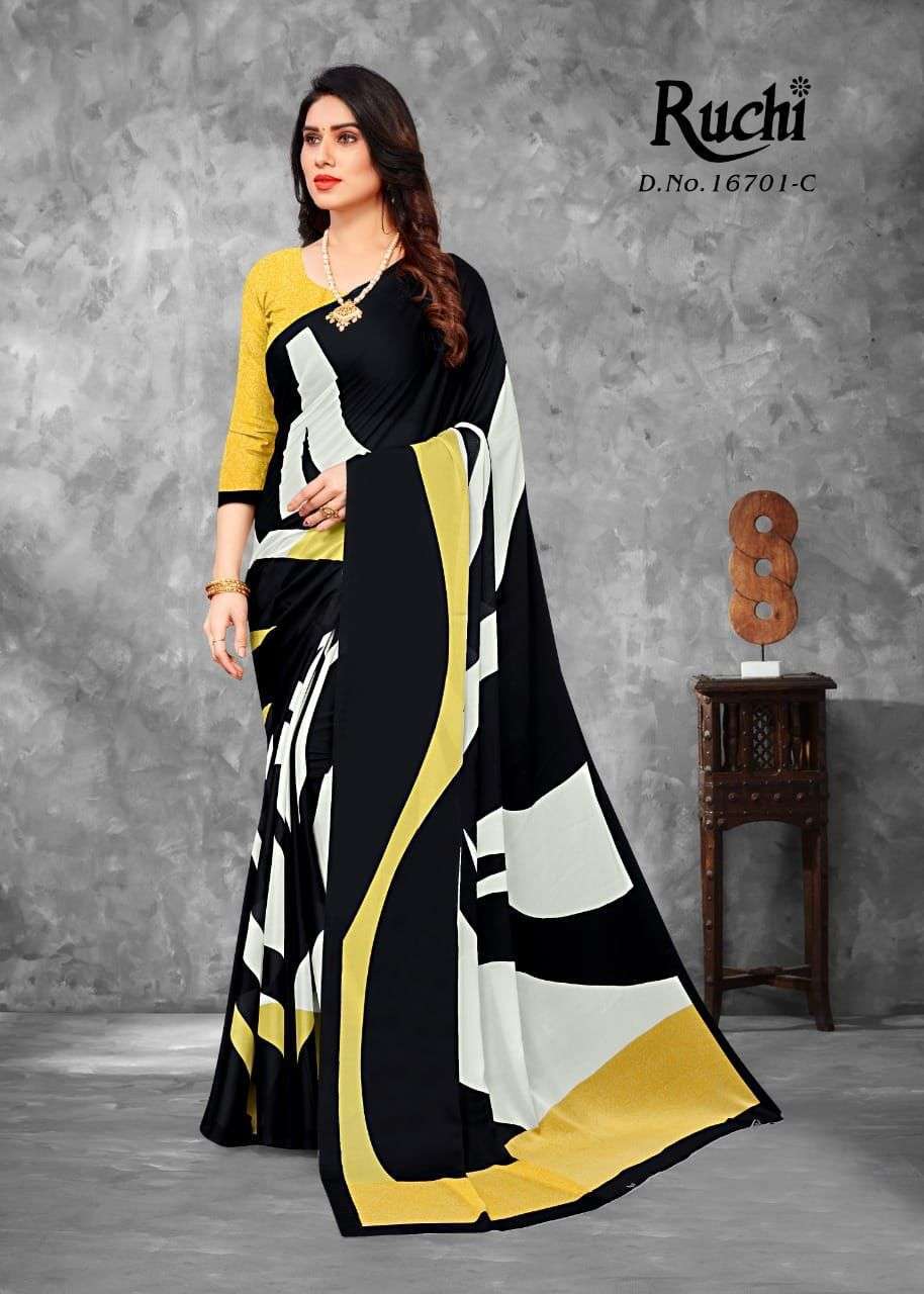 Ruchi Avantika Silk Georgette With Fancy Saree collection at...
