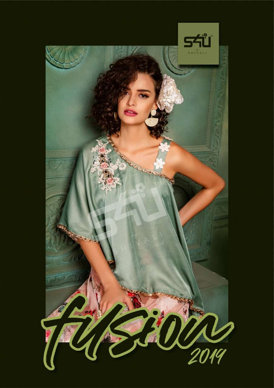 S4u Shivali Fusion 2019 fancy Western style suit collection
