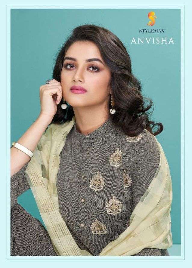 Stylemax Avisha vol 1 cotton with hanwork readymade salwar k...