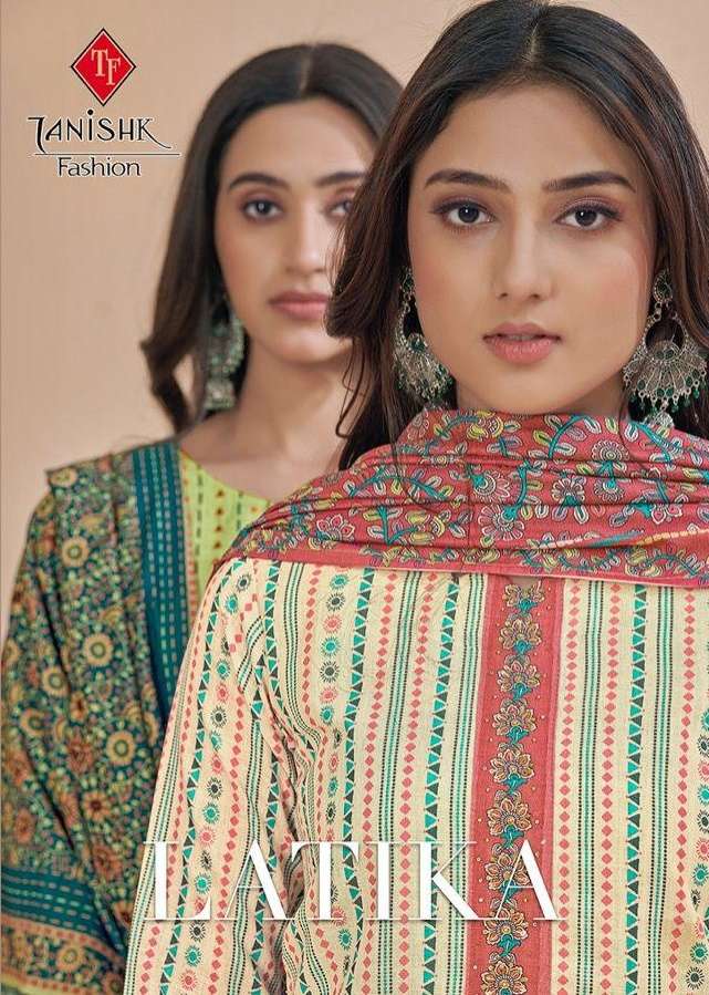 Tanishk Fashion Latika Linen With Digital Print Khatli Work ...