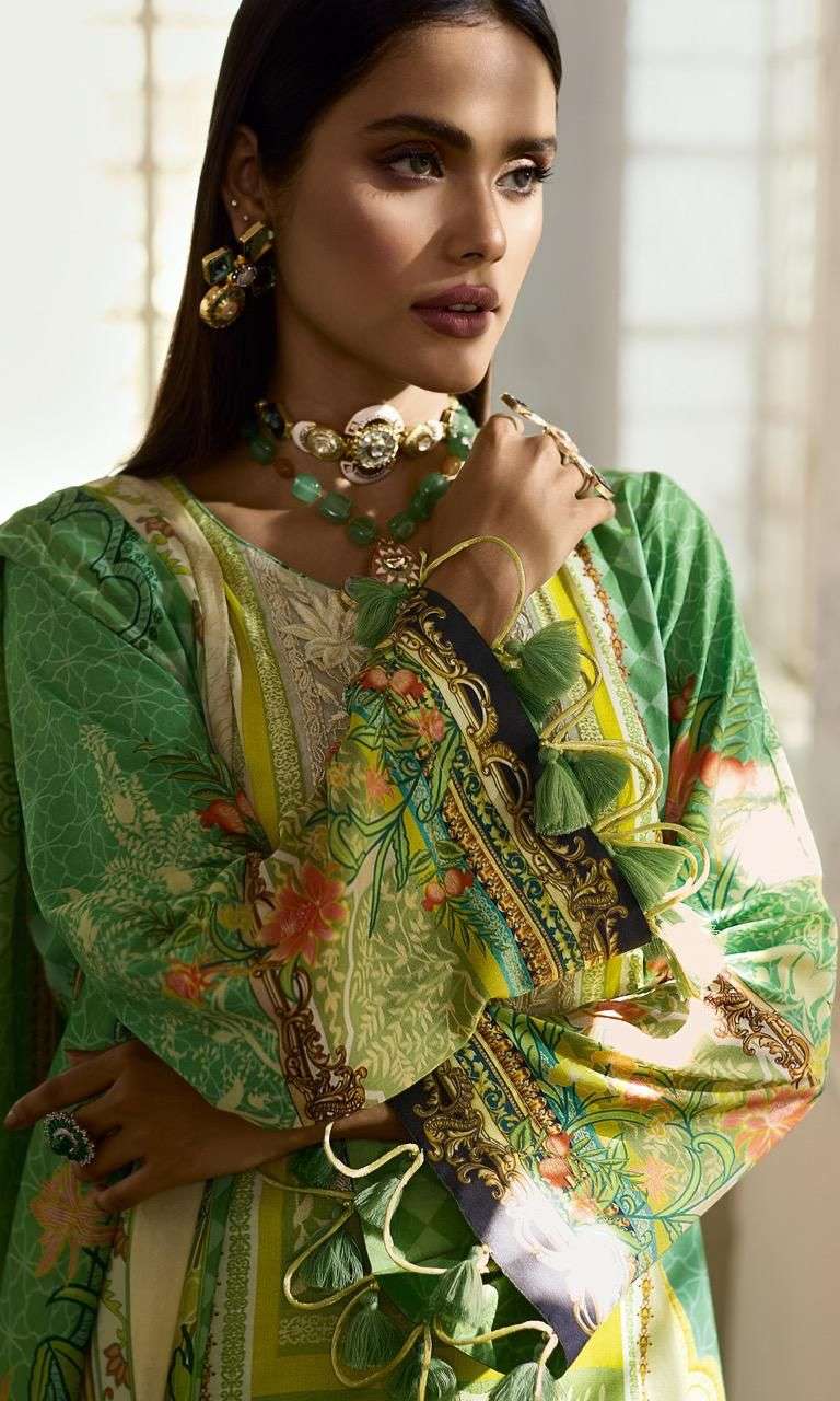 Varsha Fashion Noor - E - Mohabbat Cotton with digital print...