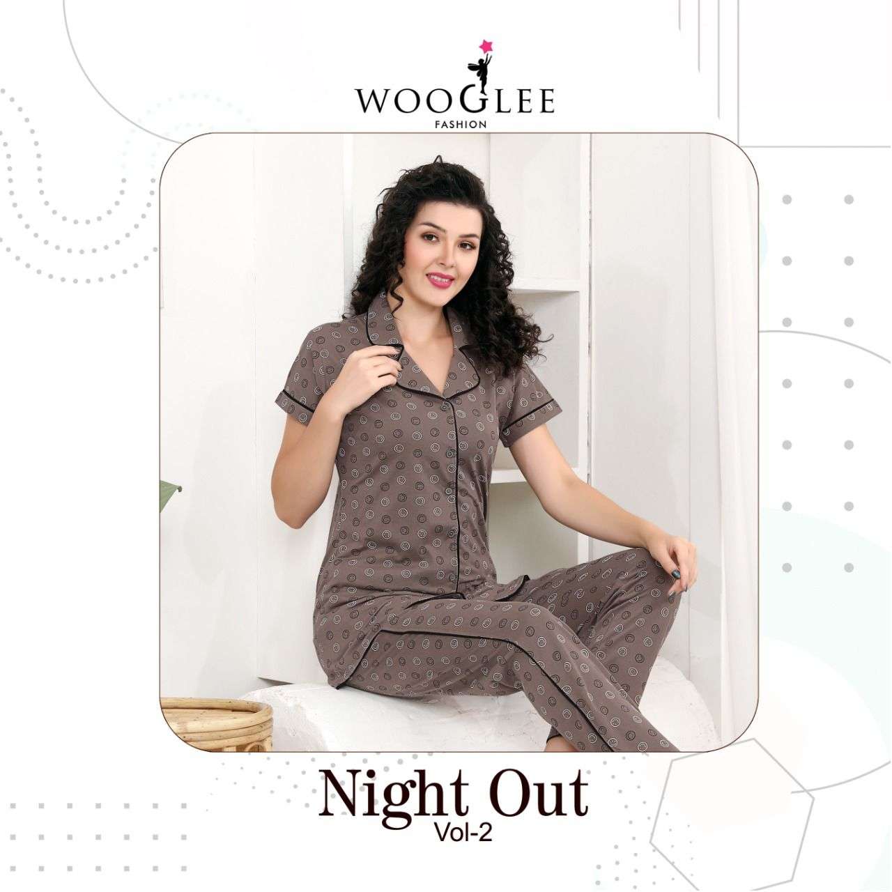 Wooglee Night Out Vol 2 Cotton with fancy Night Suit Collect...