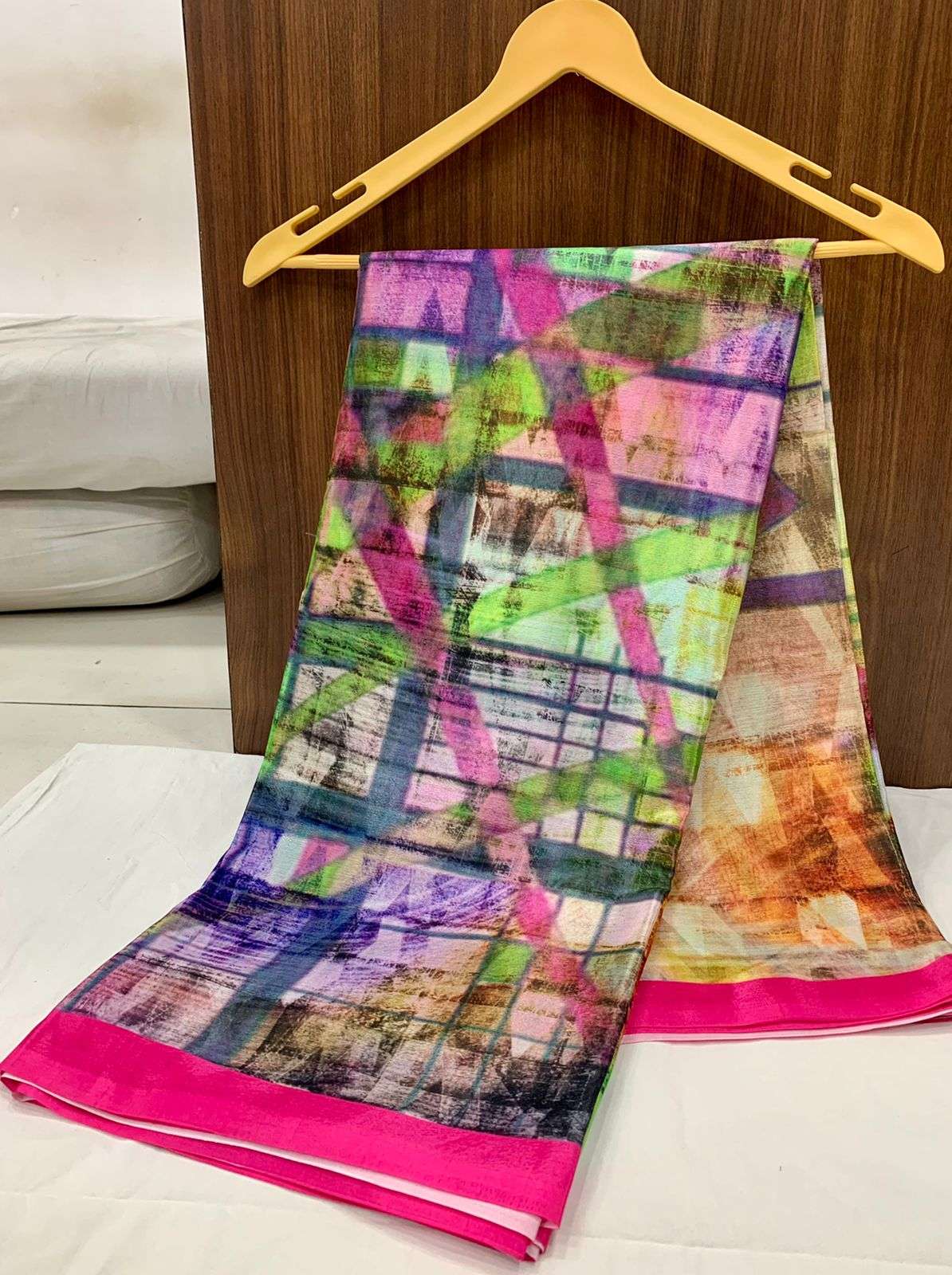 Art Silk With Digital Print Regular Wear Simple Saree collec...