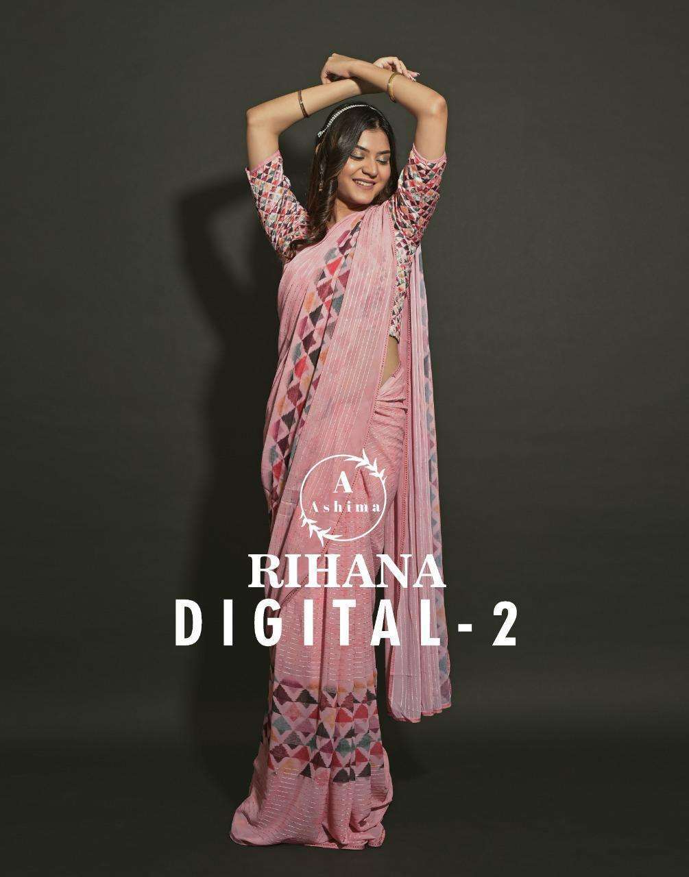 Ashima Rihana Digital vol 2 Georgette with fancy Party wear ...