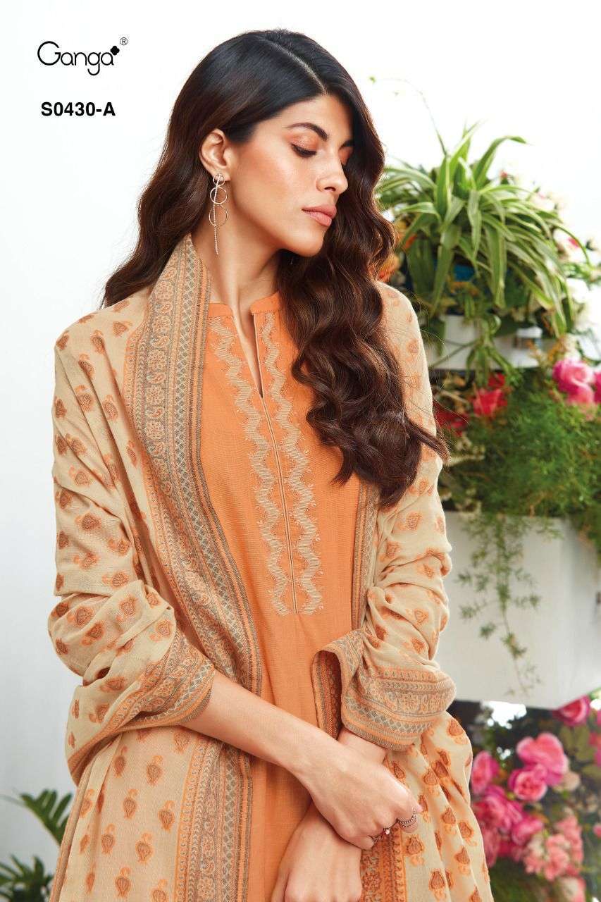 Ganga Fashion Tansy 430 Cotton With Fancy Salwar kameez coll...