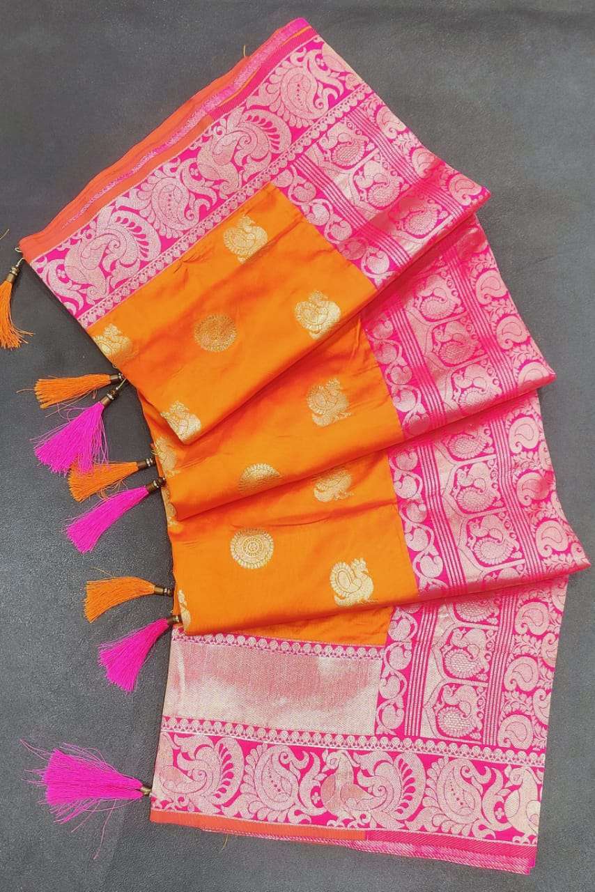 Kanchipuram Silk with handloom silk with fancy saree collect...