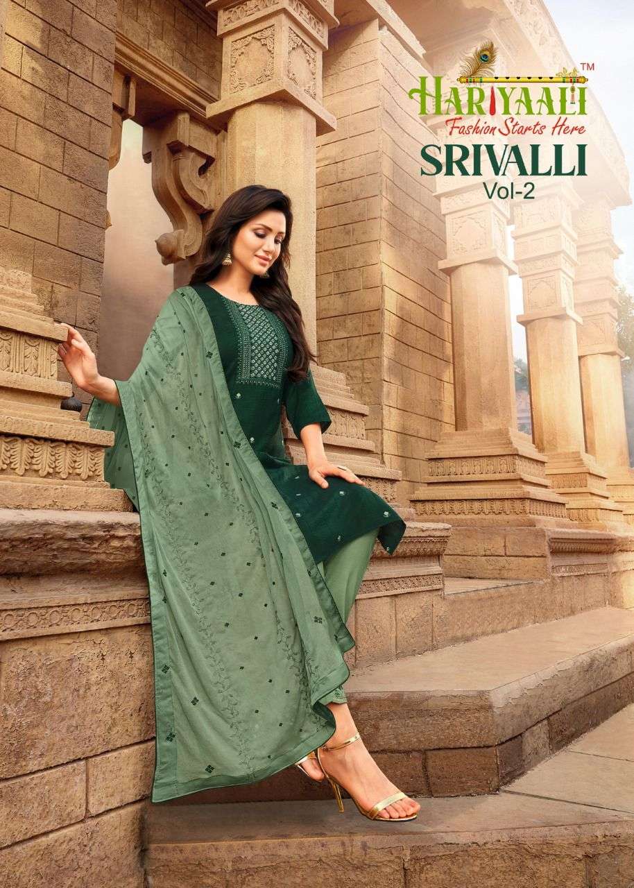 KAYCE TRENDZ SRIVALLI VOL 2 LATEST VISCOSE ASTONISHING SALWA...