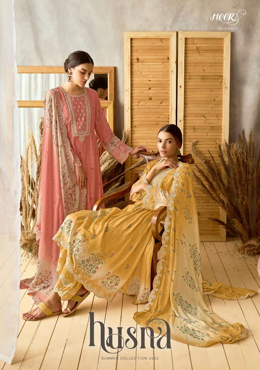 Kimora Fashion Heer Husna  Muslin Silk With Digital Print , ...