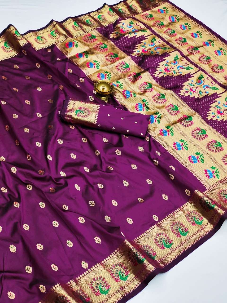 Paithani Silk with Fancy Saree collection at wholesale rate