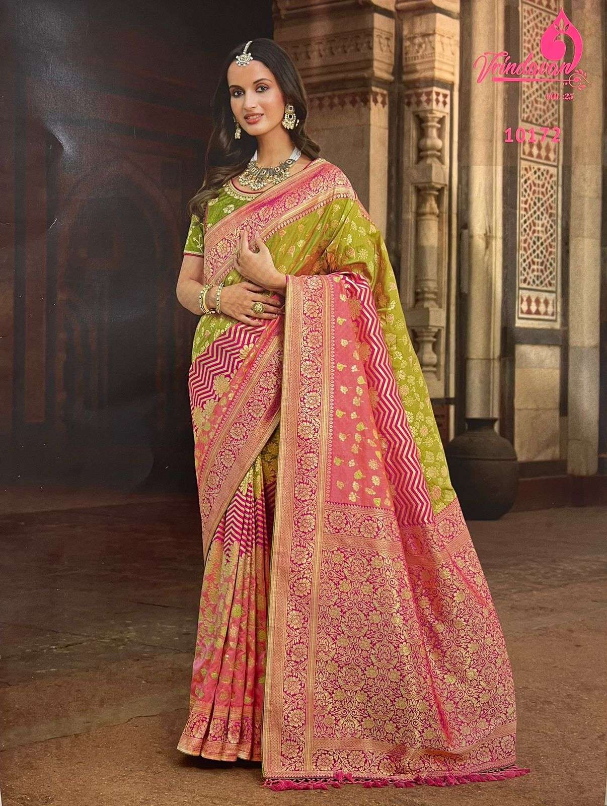 Royal Vrindavan vol 25 Silk with Weaving Design Wedding Wear...