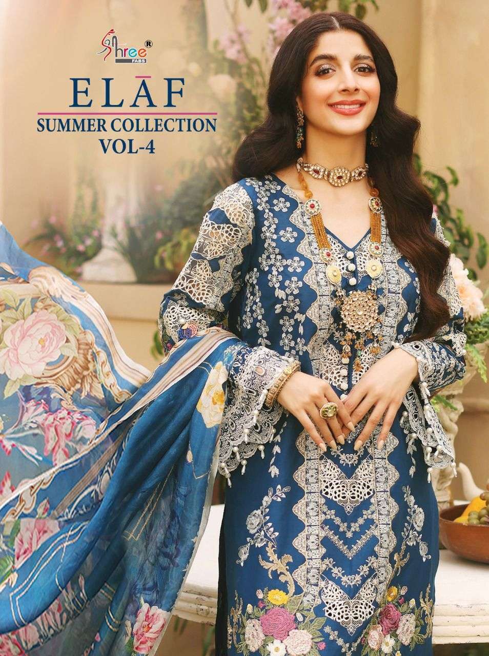 Shree Fabs Elaf Summer Collection Vol 4 Cotton With Fancy Wo...